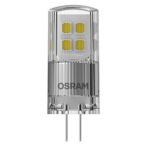 OSRAM Dimmbare Lampe PIN mit Sockel Pinlampe mit 2W Ersatz fÃ¼r GlÃ¼hbirne WarmweiÃŸ 2700K Energieklasse F