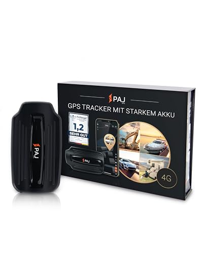 4G Langzeit GPS-Tracker Power Finder von PAJ GPS Ortung für Oldtimer Auto Fahrzeuge Boote Anhänger und mehr inkl. Magnet-Befestigung bis zu 90 Tage ohne Aufladen