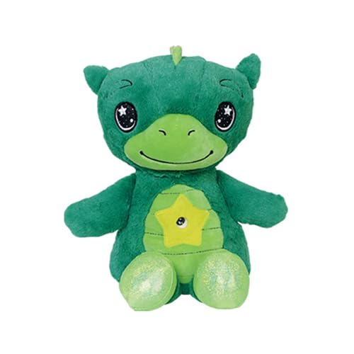 Mediashop StarBelly DreamLites Verträumter Dino 2022 Kuscheltier Nachtlicht - Sternenhimmel-Projektor - Einschlafhilfe mit Regenbogenfarben Sleep-Timer