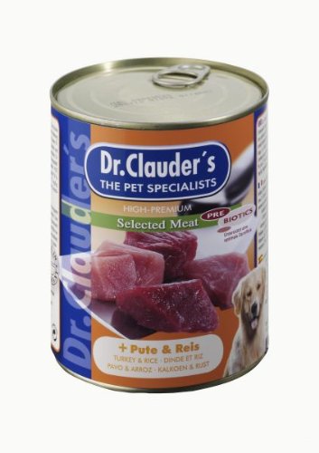 .Clauder s Selected meat Pute Reis 6x 800g