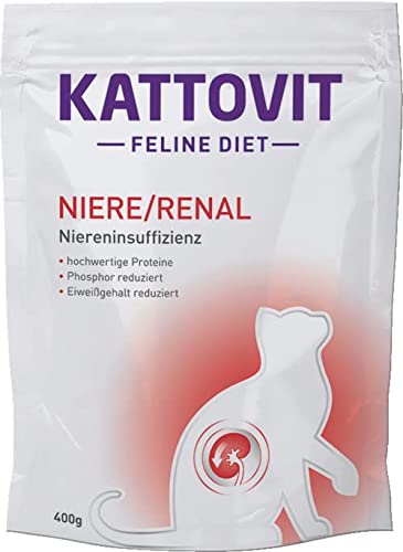 Kattovit - NIERE RENAL - Trockenfutter für Katzen bei Niereninsuffizienz - 400g