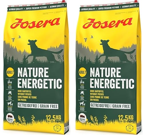 Josera Nature Energetic 2 x 12 5kg Sparpaket Trockenfutter für Hunde