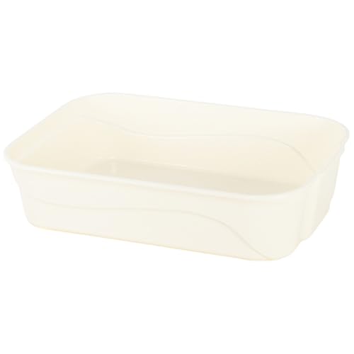 Katzentoilette 15 2 x 10 4 x 3 5 Zoll Kunststoff Oben offen selbstreinigend für kleine Haustiere