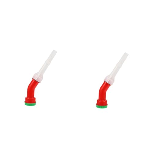 Toyvian 2 Stück Hochdruck Gartenbewässerungsdüse Feinemühkopf Hochdruck für Gemüse zu Installieren Langlebiges Material Kompatibel Schläuchen