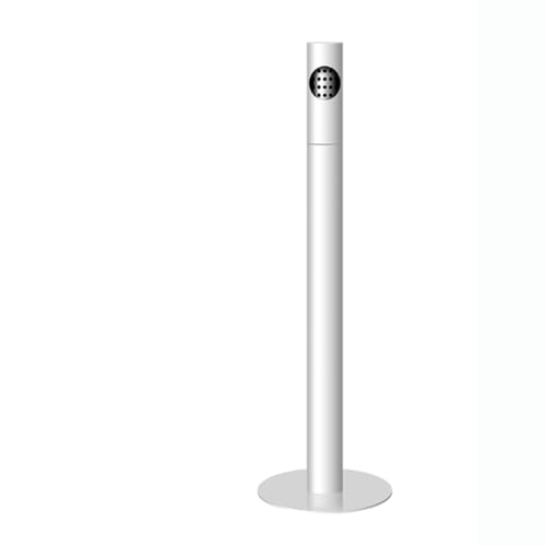 Standaschenbecher für den Außenbereich Edelstahl winddicht und leicht zu reinigen abnehmbares Tablett für Terrasse Büro Zuhause Restaurants Hinterhof