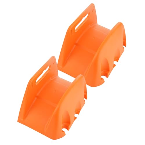 VICASKY 2 Stück Wand Gartenschlauchhalter aus Robustem Kunststoff Wetterbeständig Platzsparend für Garten und Garage Schlauchaufbewahrung mit Schlauchhaken