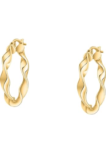 CHRIST Damen-Creolen 585er Gelbgold One Size 88776216