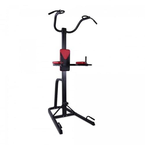 Klimmzugstation Multifunktion Pull Up Station Klimmzug Stange Liegestütz Workout Multi Workout Handstand Armgriffe zurückgeklappbar 85 x 135 x 235 cm bis 120 KG Stahl pulverbeschichtet 9010057