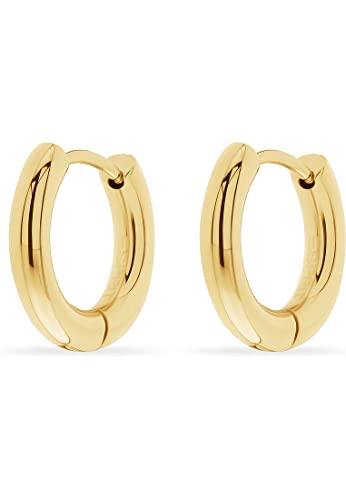 ESPRIT Damen-Creolen Edelstahl One Size Gelbgold 32022951