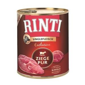 Rinti Singlefleisch Exclusive Ziege Pur 6X 800g Hundefutter nass