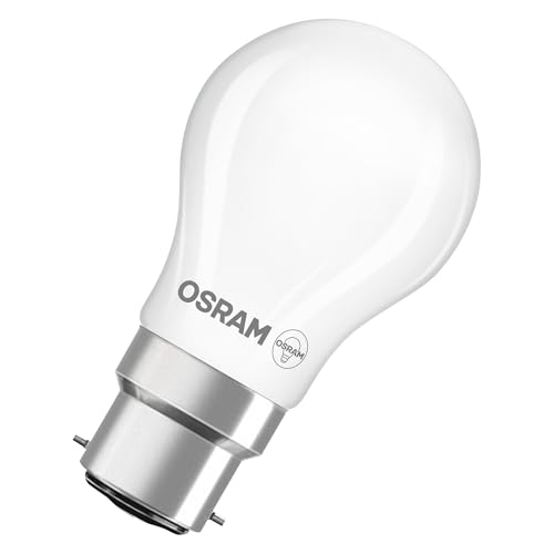 Osram LED-Lampe Star Miniballform P40 Filament 2700 K warmweiß 3 4 W B22d matt 470 lm 15.000h für Tisch- und Pendelleuchten blendfrei