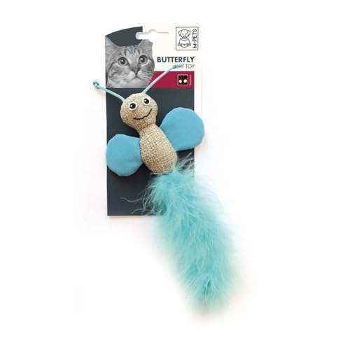 MPETS Schmetterling für Katzen Lot de 4