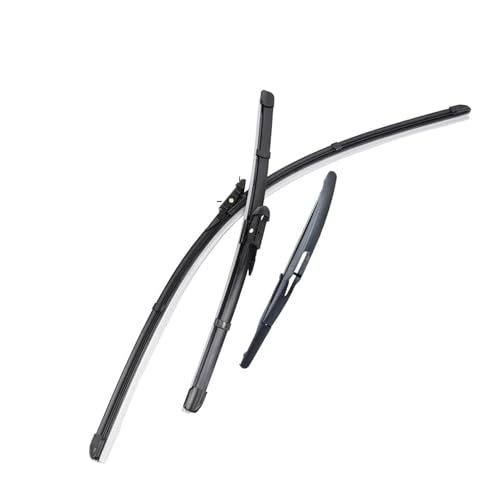 Autmotive Scheibenwischero Für Smart ForTwo W451 Coupe 2007-2014 Windschutzscheiben-Fensterbürste 23 21 10 Wischer Vorne Und Hinten Wischerblätter Set Scheibenwischer Wischblatt