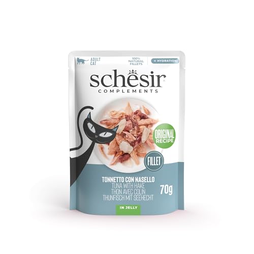  Thunfischfilets Seehecht ergänzendes für Originalrezept 100% natürlich 70 g