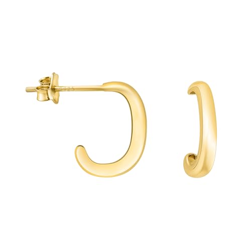 SOFIA MILANI - Damen Ohrringe 925 Silber - vergoldet golden - Creole - E1802