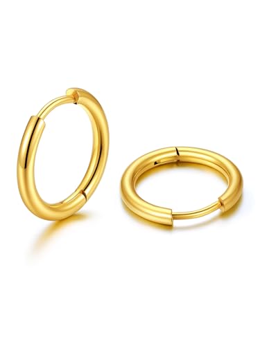 U7 8mm Kinder Mädchen Klein chunky Helix Knorpel Ohrpiecing Edelstahl Ohrschmuck