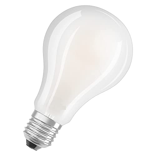 OSRAM LED Star Classic A200 matte Filament LED-Lampe in Birnenform B22d Sockel KaltweiÃŸ 4000K 3452 Lumen Ersatz fÃ¼r herkÃ¶mmliche 200W-GlÃ¼hbirnen 1er-Pack