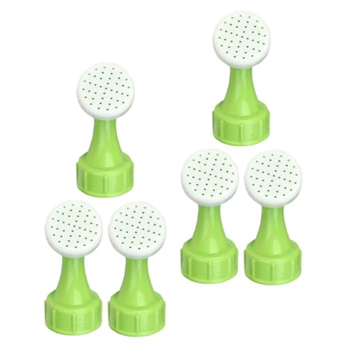 CIMAXIC 6 Stück Wasserkocher-sprühkopf-set Gartenschlauch Gießkannen Wassersprüher Gießkanne Groß Hochdruck-duschköpfe Spender Duschfilter Wasser Kann Wasserkrug Hydro Light Green Plastik