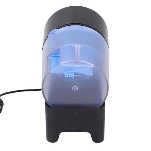 Riuulity Automatischer Fischfutterautomat Intelligentes Timing Geräuschlose Futtermaschine für die Fütterung von Aquarienfischen Geeignet für Alle Arten von Aquarien