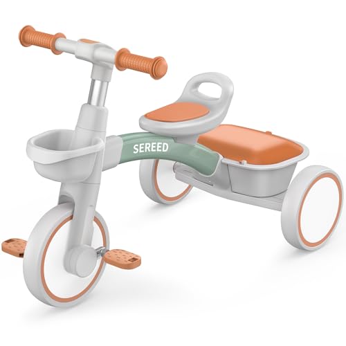 SEREED 2 5 Kleinkinder Spielzeug Geschenk für Mädchen Junge 2 Jahren Einstellbar Grün