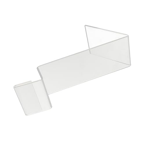 PRETYZOOM Sneaker Rack 1 Stück Acryl Stilvoller Einzigartiger Bogen Für Den Einzelhandels displayständer