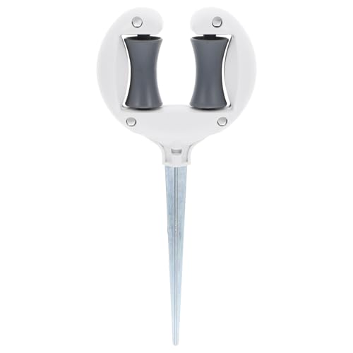 Angoily Gartenschlauchhalter aus Robustem Material mit Schlauchführungsrollen für Zielgerichtete Bewässerung Von Blumen und Bäumen Praktische Schlauchführung für Gartenarbeiten