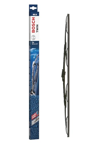 Bosch Scheibenwischer Twin651U Länge 650mm einzelner Scheibenwischer für Frontscheibe
