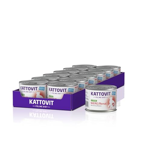    Niere Renal für Glutenfreiesätfutter zur Unterstützung Nierenfunktion für. Alleinfuttermittel in Dose 12x 185g Pute