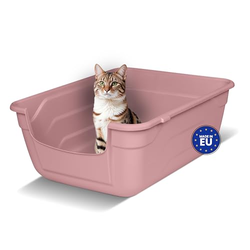 Snugsy Hohem Rand   L   Offene ohne Deckel   Leicht zu Reinigen   Pink 50x 38 5 cm