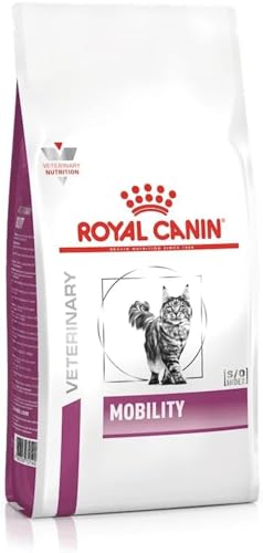 Royal Canin Veterinary MOBILITY 2 kg Trockenfutter für Katzen Alleinfuttermittel für Katzen zur Unterstützung der Gelenkfunktion Mit Grünlippmuschelextrakt und EPA DHA