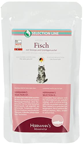  Katzenfutter Fisch Shrimps Grünlippmuschel 100 g