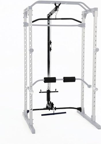 Fitness Reality Kabelzug für den 810XLT Super Max Power Rack Cage Sport  und Fitnessgerät für Latzug und Ruderzug Erweiterung für die Kraftstation