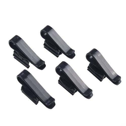 5 x Aquarium-Schlauchhalter-Clips entworfen für 8 16 mm Rohre zuverlässiger ABS-Kunststoff für bequemen Wasserwechsel schwarz