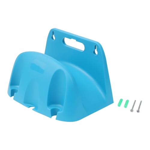 Gartenschlauchregal Wandmontage - Platzsparender PP-Schlauchhalter mit mehreren Aufhängeschlitzen für den Außenbereich 25 x 16 x 15 cm