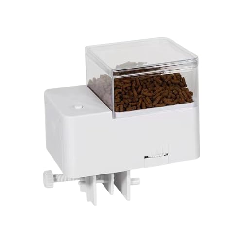 Fischfuttermittel - Fischfutterspender Automatische Fischfutterautomaten mit Timer Fischfuttermittel für Aquarium Aquarium -Fütterungsinstrument Aquariumzubehör für Hausschildkröte Hamster Süßwa