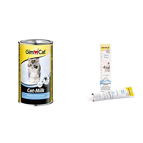 GimCat Cat Muttermilchersatz   Vitaminreiche mit Taurin und Calcium   1 Dose EXPERT LINE Kitten Paste  1 Tube 1x 50 g