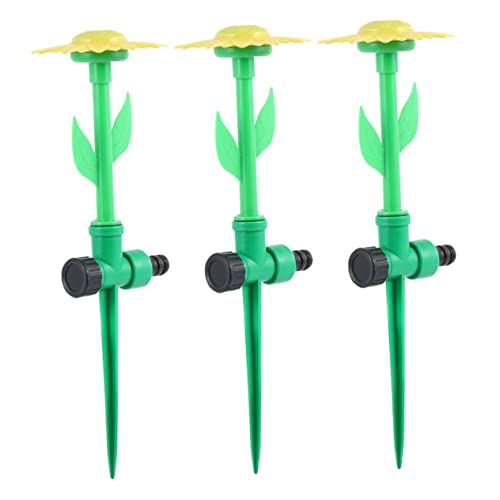 DIKACA 3Stücke Gartenbewässerungsdüsen Mit Verstellbarem Sprühwinkel Langlebig Und Wassersparend Für Blumenbeete Für Verschiedene Bewässerungsbedürfnisse