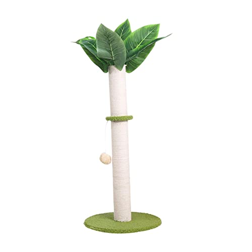 Fenteer für für Kätzchen baumelndem Ball für Hauskatzen 61 cm hoch schützt Ihre Möbel Kletterstange für Stil a