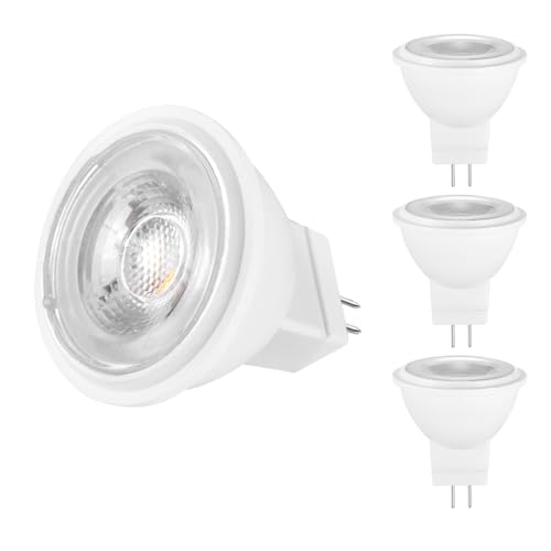 SGEPLED Leuchtmitte 3Wß 2700K 390LM 120Grad 30W 35W 40W Halogen Ersatz Reflektorlampe Bulbs Nicht Dimmbar 24V Einbaustrahler