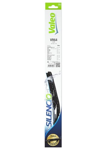 VALEO Silencio Wischer - VR64 - Ganzjährig Beständig widerstandsfähig perfekte Passgenauigkeit - Konventionelles Wischblatt 310mm - Hinten - Beinhaltet 1 Wischblatt - 574097