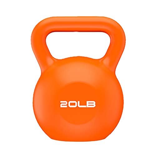 ZXQZ Fitness Hanteln Solide Kettle Bell Fitness-Gewichte mit Kunststoffbeschichtung Um Das Gesamte Kettle Bells-Set für Ganzkörpertraining und Krafttraining Kleine Hantel Color Style13