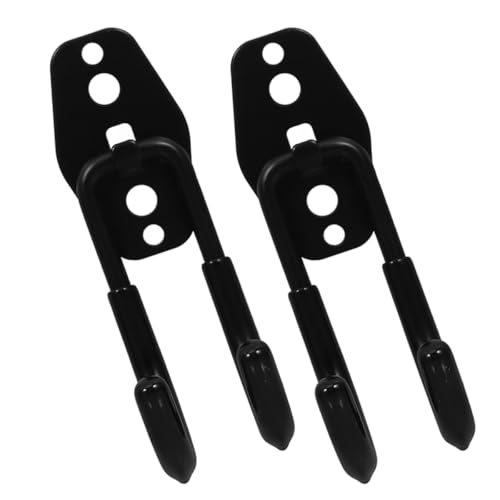 FOMIYES 2 Stück Wandmontierter Gartenschlauchhalter aus Mittelgekohltem Stahl Schwerer Gartenschlauchaufroller Robuster Außenbereich Schlauchhaken zur Hof und Gartenaufbewahrung