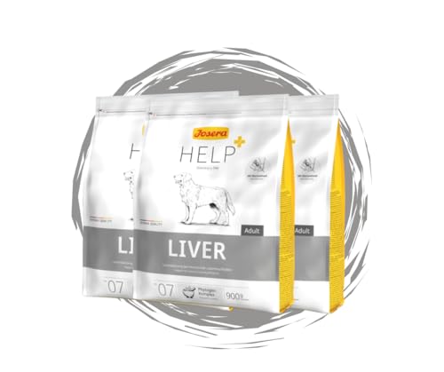Josera Help Dog Liver 3x900g Trockenfutter Sparpaket Hundefutter