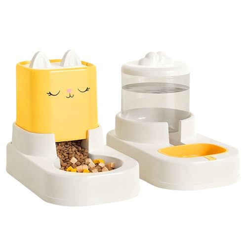 Katzenfutterautomat 11 42 X 6 5 X 9 06 Zoll Automatischer Tierfutterspender Aus PP Programmierbarer Und Portionierter Futterautomat Für Katzen Kätzchen Und Kleine Haustiere Futternapf Für