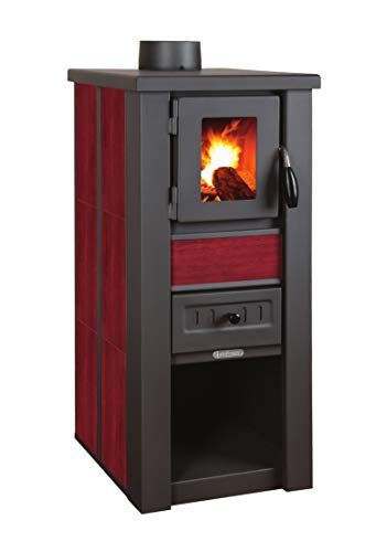 ProTermo Lava Ceramic Rot   6 5 Heizleistung   35x44x78 cm Schamottsteinen Sichtfenster Holz Kamin   Bauart 2