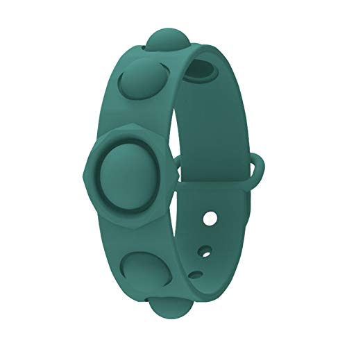GMtes Simple Dimple   Modisches Silikonarmband Dekompressionsspielzeug das leicht zu tragen ist Stressabbau Handspielzeug für Grün