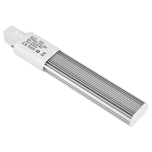 ZAICOLER Basis -LED -Lampen 6W 2 Stift Leuchten LED Kompaktlampe Horizontal Eingebraucht G23