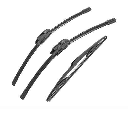 GUPEB Auto Scheibenwischer passend für Renault Laguna 2 Estate Combi 2001-2007 Vorne Hinten Wischer Klingen Bürsten Schneider