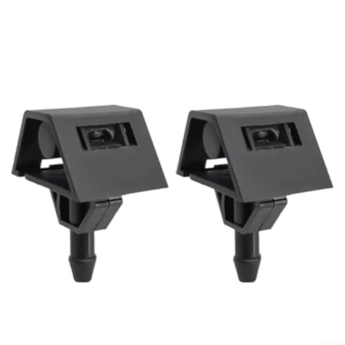Ersatz Scheibenwaschdüsen für Nissan für Qashqai J10 J11 Modelle 2007 2018 2 Set mit 2 Wischerwaschdüse kompatibel mit OEM