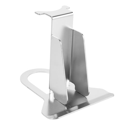 BAZEITFLOW Poolschlauchhalter Haken Für Schlauchaufhänger Aufhänger Für Poolstangen Pool Garten pool regal Wasserunterstützung Pool Schlauch Halterung Poolhalter Metall Silver